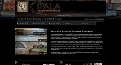 Desktop Screenshot of cipalaconcrete.com